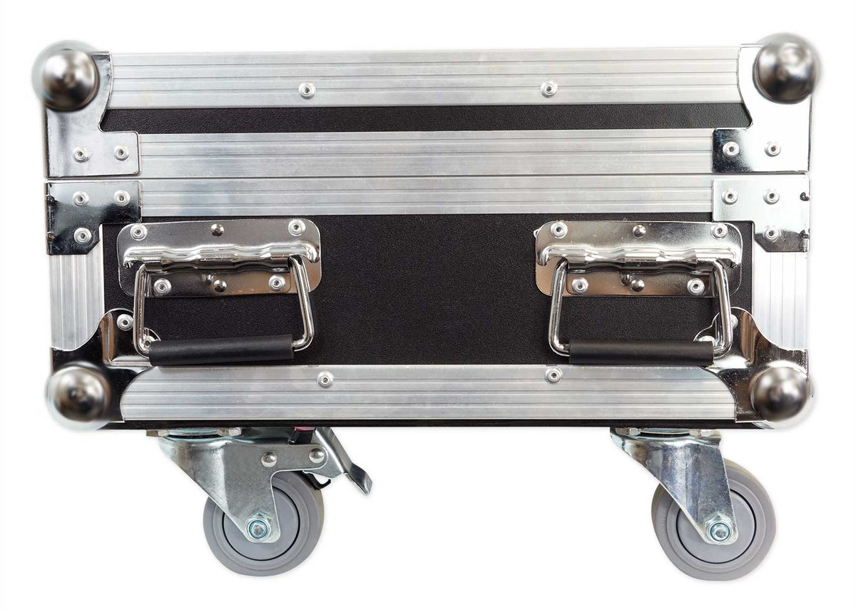 Rockville BEST CHARGE 50 Charging Travel Road Case For (8) BEST PAR 50 Lights