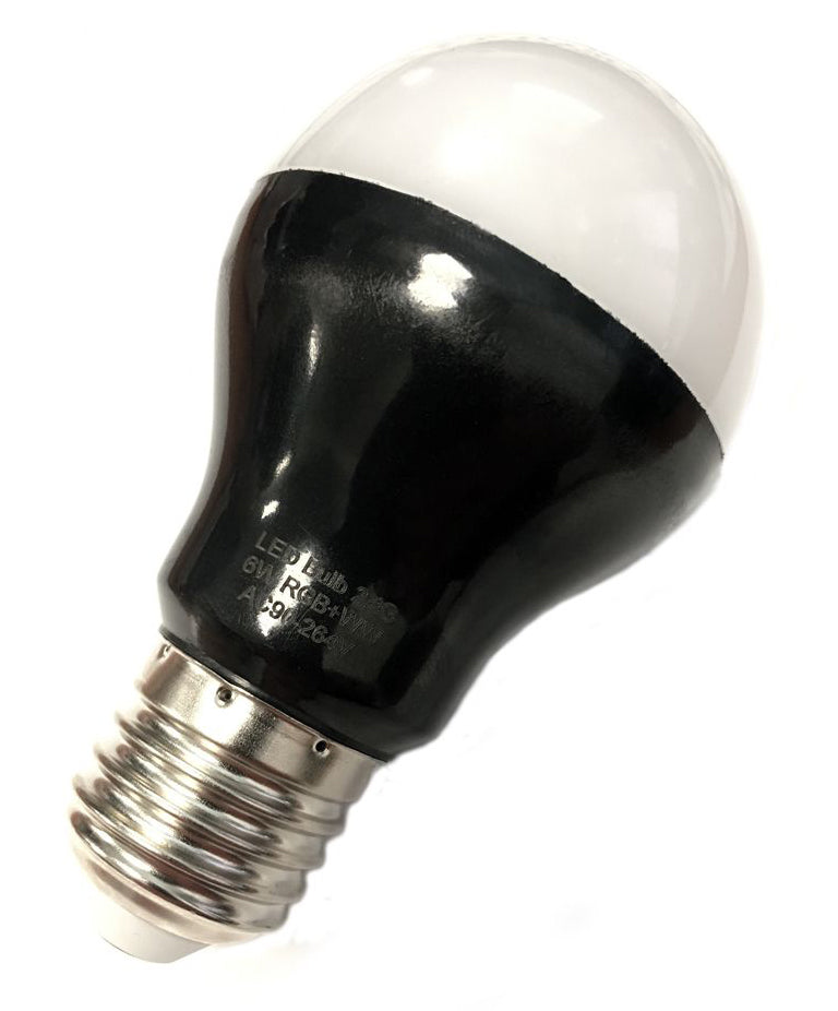 American DJ ADJ LED RGBW E27 BULB 6W Replacement LED Bulb For Color Strand LED
