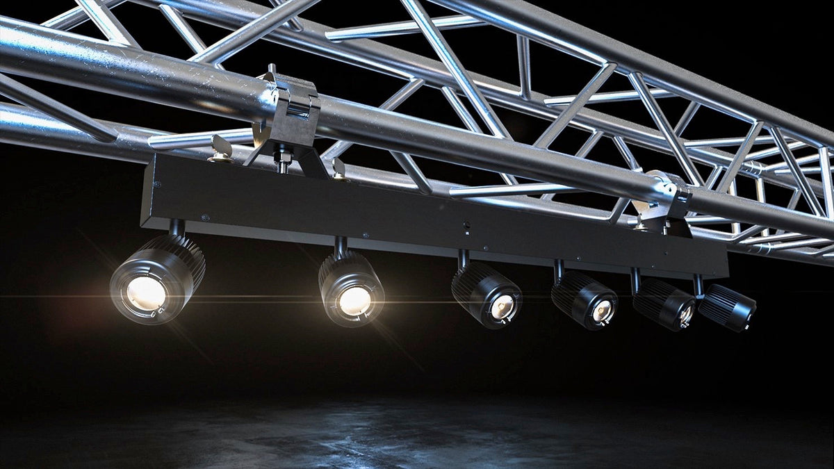 Chauvet DJ Pinspot Bar DMX w/ (6) Independantly Controlled Pinspots Lights