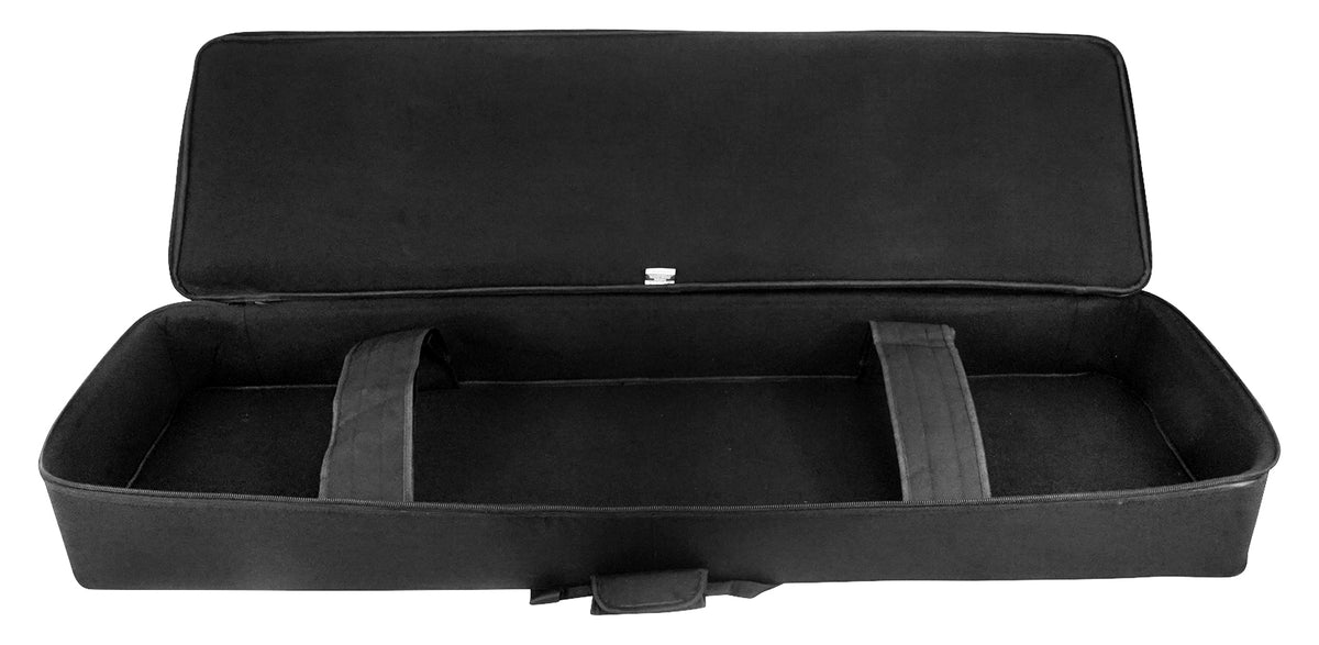 Rockville BEST BAG 88 Key Slim Padded Rigid Keyboard Gig Bag Case+Foam Insert