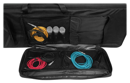 Rockville BEST BAG 88 Key Slim Padded Rigid Keyboard Gig Bag Case+Foam Insert