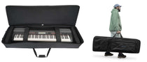 Rockville BEST BAG 88 Key Slim Padded Rigid Keyboard Gig Bag Case+Foam Insert