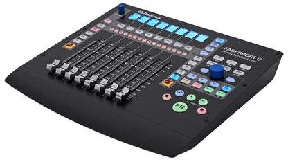 FaderPort 8 DAW Controller + JBL Studio Monitors + Isolation Pads