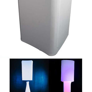 Rockville RSC108W White 10" PA DJ Speaker Cover Scrim For Wedding Church Club