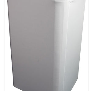 Rockville RSC108W White 10" PA DJ Speaker Cover Scrim For Wedding Church Club