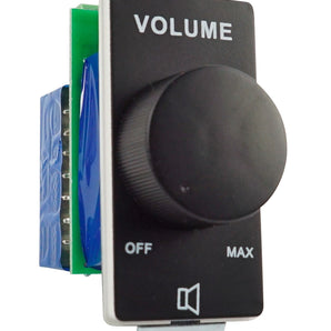 Rockville VOL70100 100 Watt 70v Black Wall Volume Control Zone Controller Box