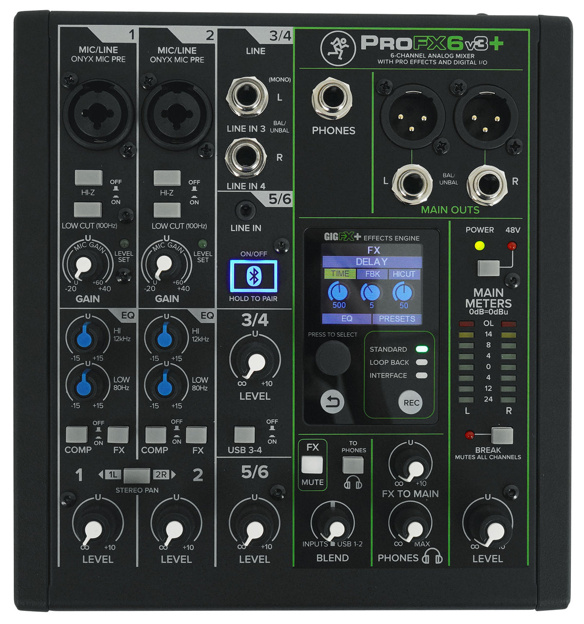 2-Person Podcast Recording Kit w/Mackie ProFX6v3+ Mixer + Desk Stands