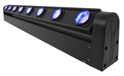 Rockville MOTIONSTRIP Motorized Moving Head RGBW Color Strip Wash\Beam Light Bar