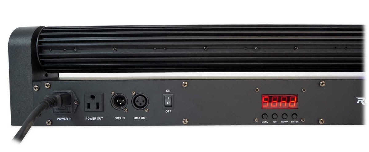 Rockville MOTIONSTRIP Motorized Moving Head RGBW Color Strip Wash\Beam Light Bar