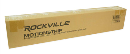 Rockville MOTIONSTRIP Motorized Moving Head RGBW Color Strip Wash\Beam Light Bar