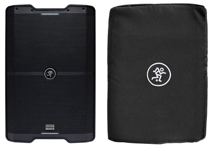 Mackie SRM210 V-Class 10” 2000 Watt Powered PA DJ Speaker w/Bluetooth+Cover