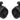 Pair Rockville RWB70B Black 6.5" 250w Marine Wakeboard 360° Swivel Tower Speakers