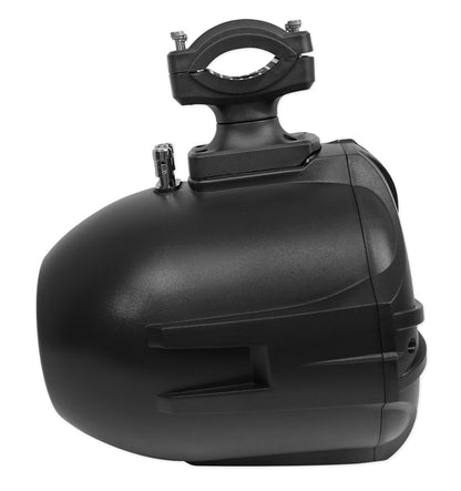Pair Rockville RWB70B Black 6.5" 250w Marine Wakeboard 360° Swivel Tower Speakers