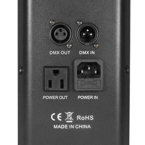 10) Rockville RockWedge LED Battery Lights+384 Channel Wireless DMX Controller