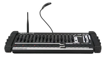 BEST PAR 50 White 12-Pack + ROCKFORCE W4 Controller Bundle