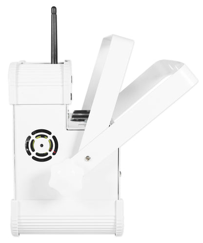 (2) BEST PAR 60 Battery Wash Lights Wireless DMX+384 Channel Controller