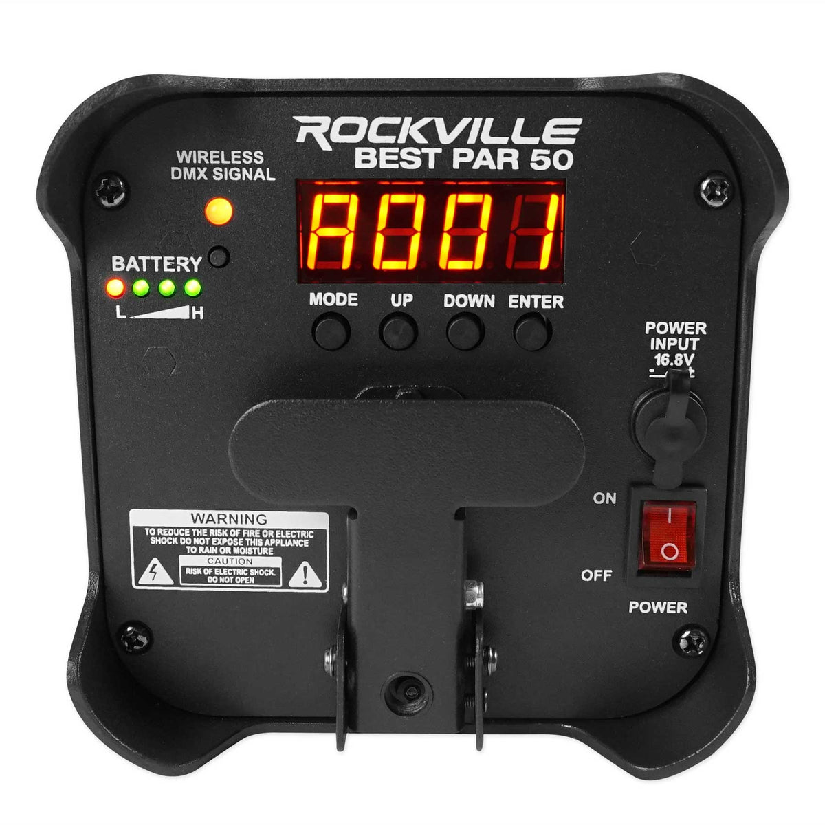 6 BEST PAR 50 Battery Wash Lights Wireless DMX + 384 Ch. Controller