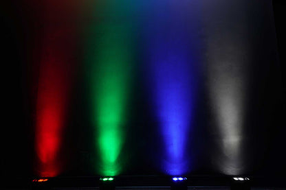 6 BEST PAR 50 Battery Wash Lights Wireless DMX + 384 Ch. Controller