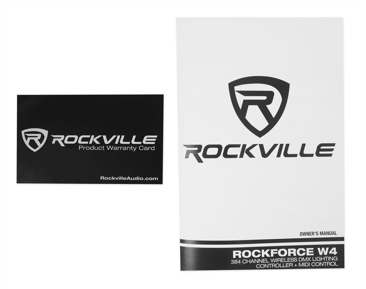 BEST PAR 60 6-Pack + ROCKFORCE W4 DMX Controller Bundle
