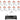 10) Rockville RockWedge White LED Battery Lights+384 Ch. Wireless DMX Controller