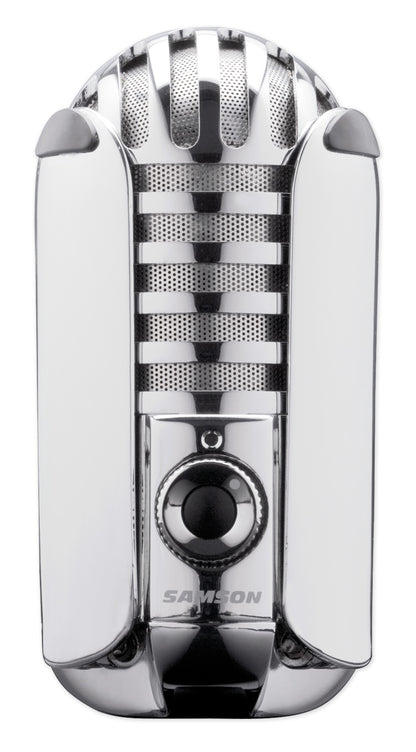 Samson Meteor Mic USB Condenser Podcasting Podcast Recording Desktop Microphone