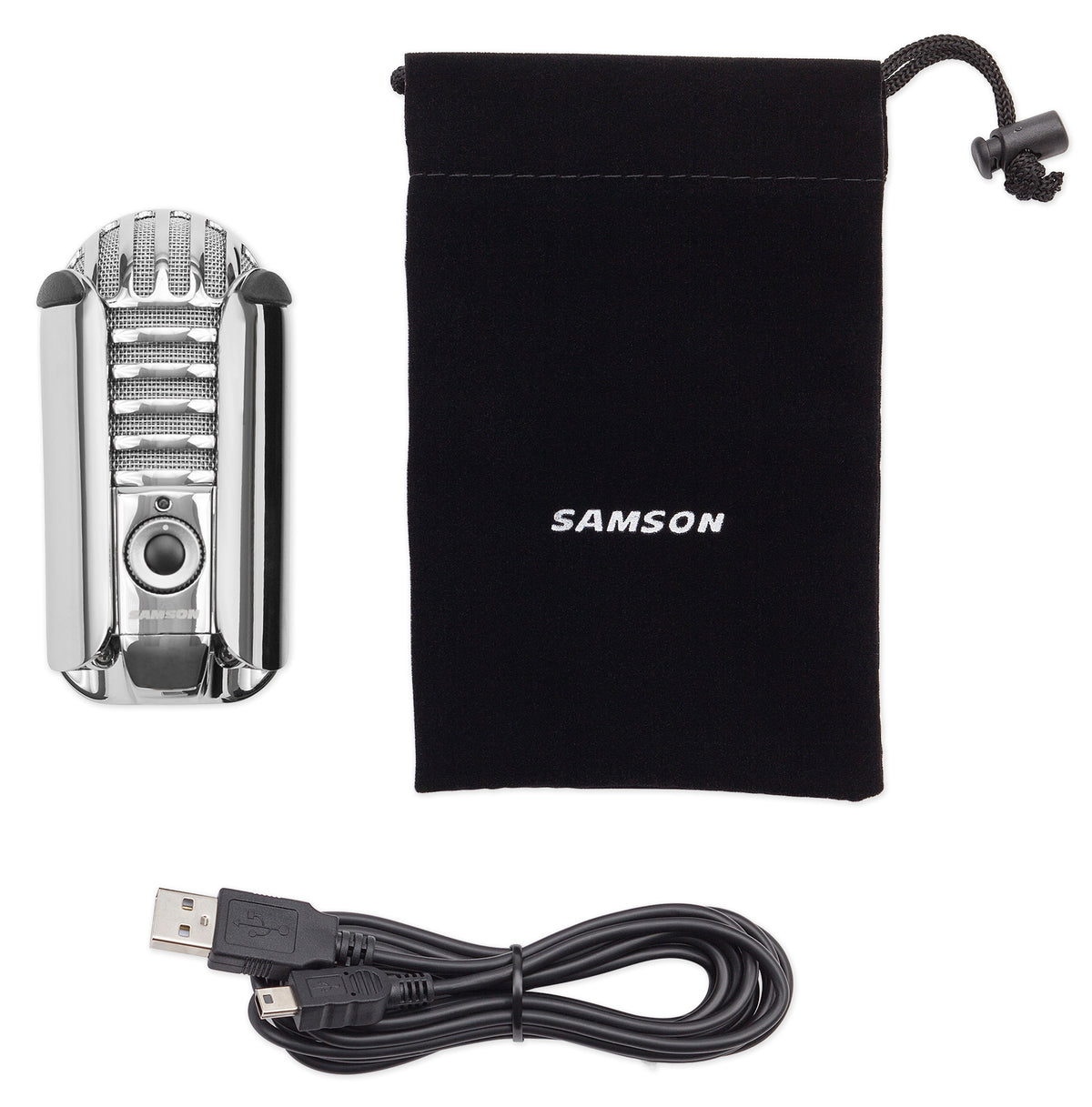 Samson Meteor Mic USB Condenser Podcasting Podcast Recording Desktop Microphone