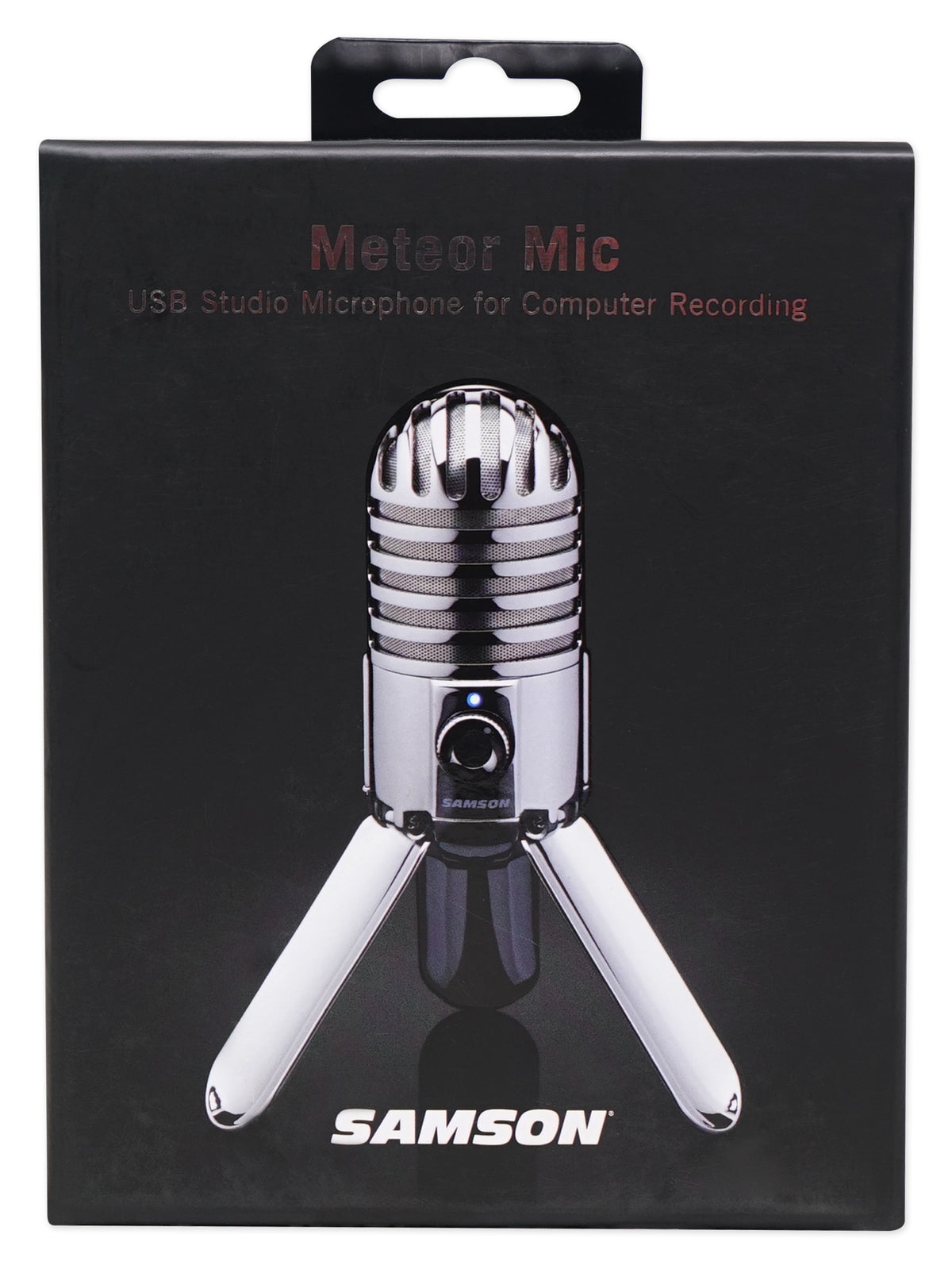 Samson Meteor Mic USB Condenser Podcasting Podcast Recording Desktop Microphone
