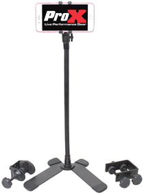 X-MOBICP18 Smartphone Clip, Selfie Stick, Table Stand, Tripod Clamp and Case