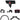 Pro X-MOBICP18 Smartphone Clip/Selfie Stick Table Stand+Tripod Clamp and Case