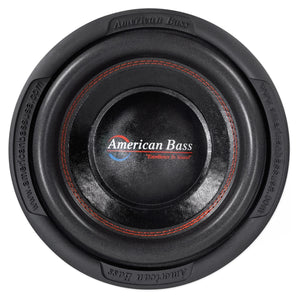 American Bass XD-1044 900w 10" Car Subwoofer Sub, 2.5" Voice Coil, 120 Oz Magnet