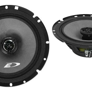 Pair Alpine SXE-1726S 6.5" 220 Watt 2-Way Car Audio Coaxial Speakers