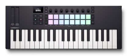 Launchkey Mini 37 MK4 Keyboard Controller + AIR-BENCH Keyboard Bench