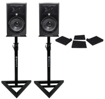 308P MkII 8" Studio Monitor Pair with Stands & Isolation Pads