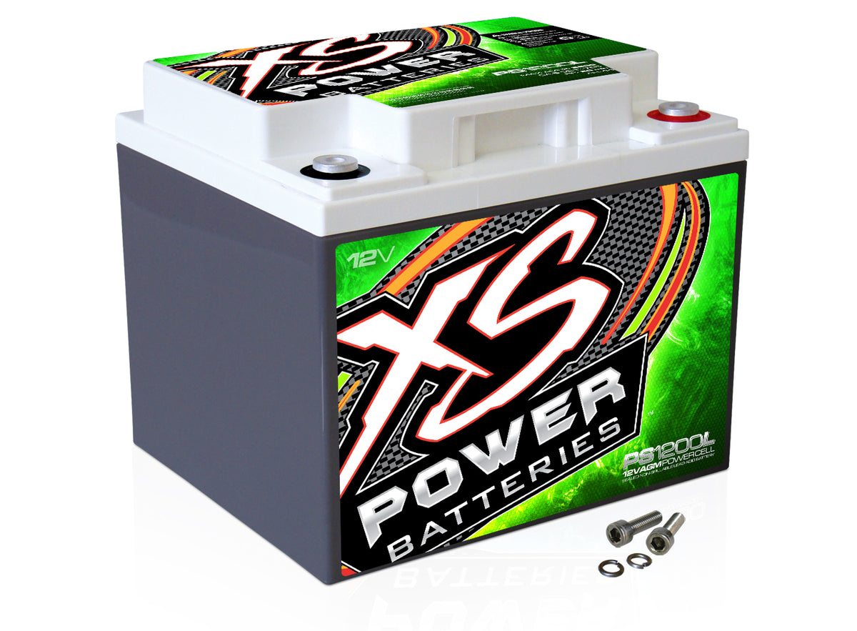 XS Power PS1200L 2600A Amp 12V Power Cell AGM Car Audio Battery 1500W / 3000W