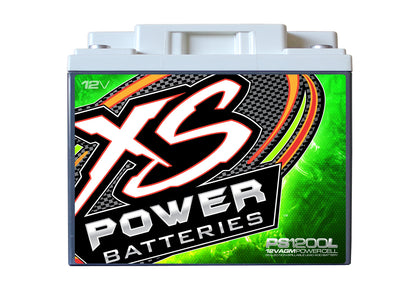 XS Power PS1200L 2600A Amp 12V Power Cell AGM Car Audio Battery 1500W / 3000W