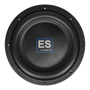 American Bass ES 1044 10" 1000w Shallow Slim Car Subwoofer DVC 4-ohm Sub ES1044