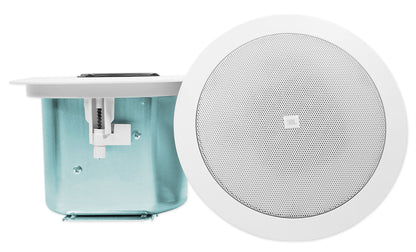 Pair JBL CONTROL 12C/T 3" 15w 70v In-Ceiling Speakers For Restaurant/Bar/Cafe