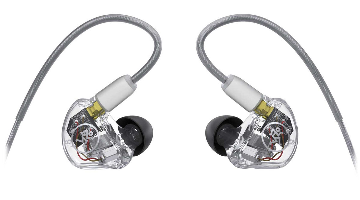Mackie MP-320 Triple Dynamic Driver Professional In-Ear Monitors+Hard Case