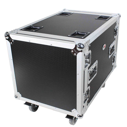 Pro X T-10RSS24 24" Depth Standard 19" 10U Rack Case w/ Wheels