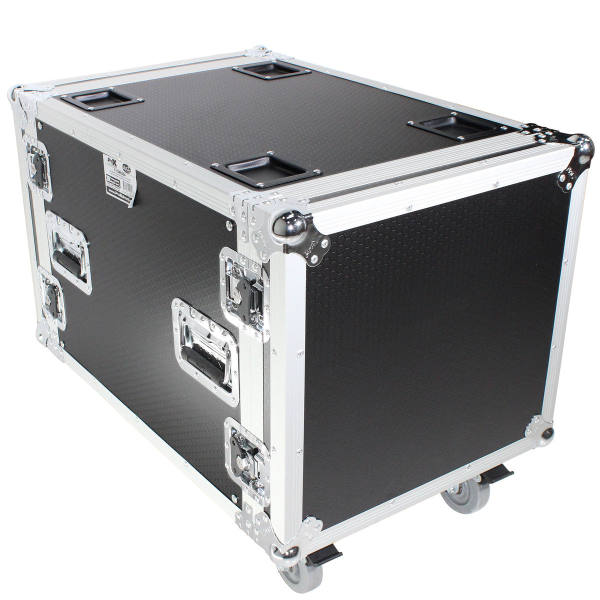 Pro X T-10RSS24 24" Depth Standard 19" 10U Rack Case w/ Wheels