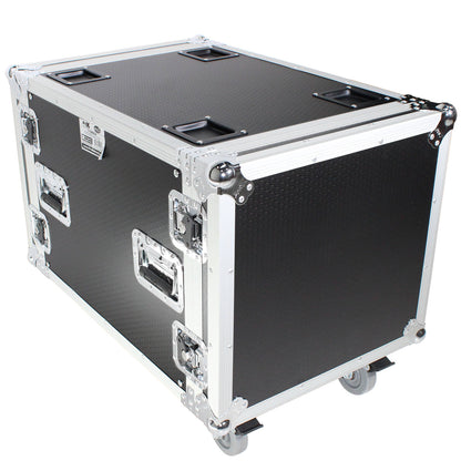 Pro X T-10RSS24 24" Depth Standard 19" 10U Rack Case w/ Wheels