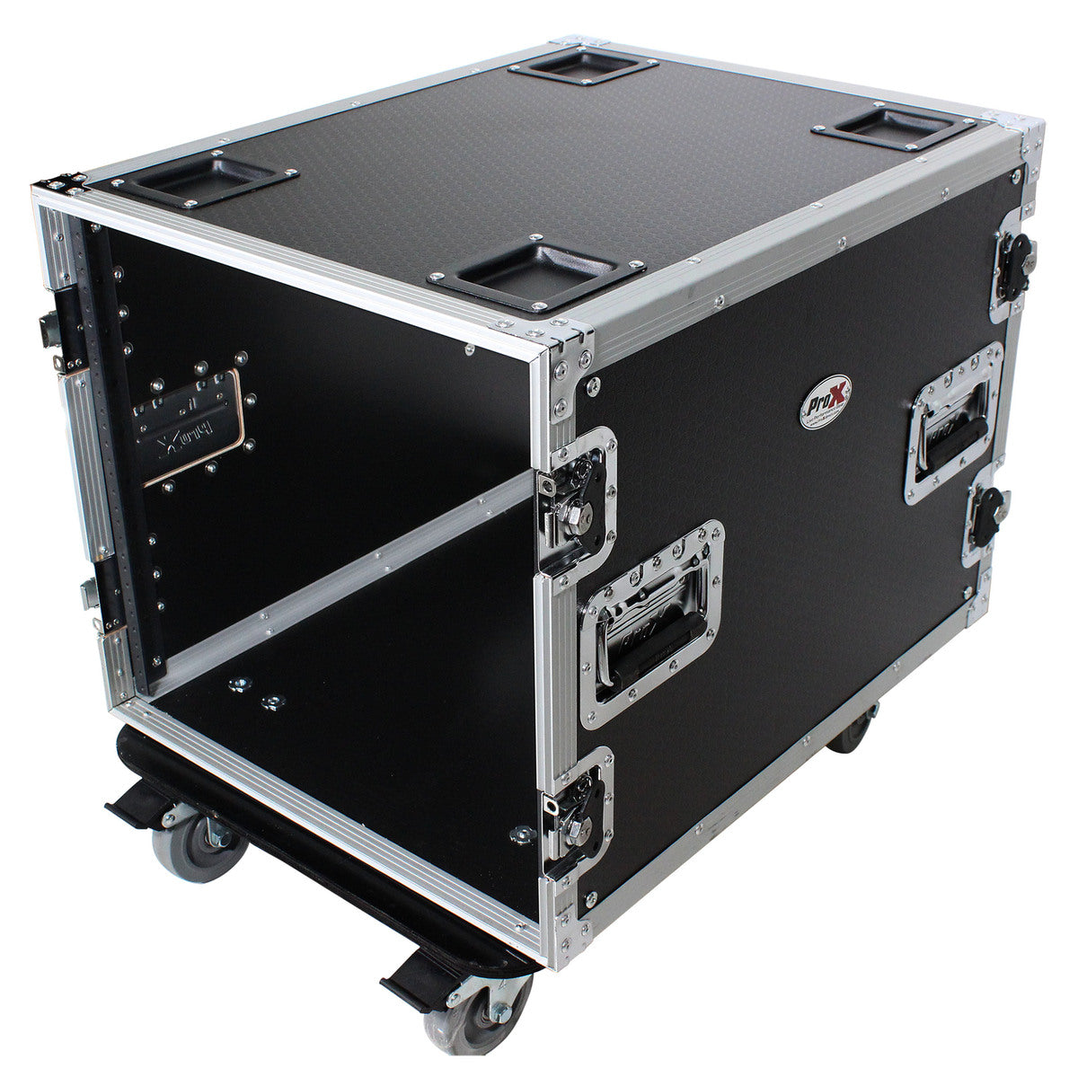 Pro X T-10RSS24 24" Depth Standard 19" 10U Rack Case w/ Wheels