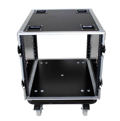 Pro X T-10RSS24 24" Depth Standard 19" 10U Rack Case w/ Wheels
