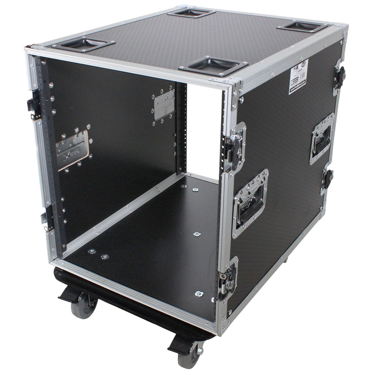 Pro X T-12RSS24 24" Depth Standard 19" 12U Rack Case w/ Wheels