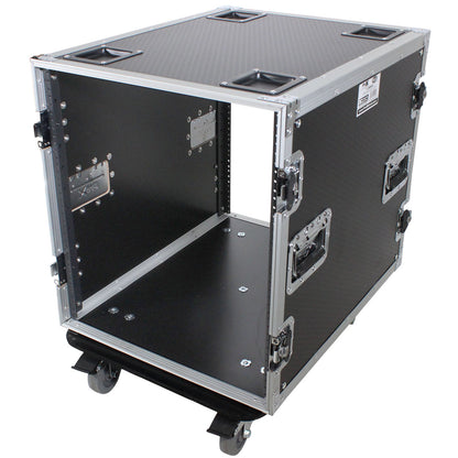 Pro X T-12RSS24 24" Depth Standard 19" 12U Rack Case w/ Wheels