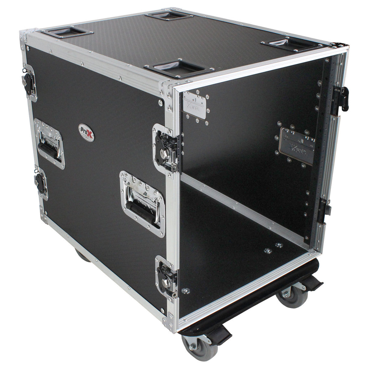 Pro X T-12RSS24 24" Depth Standard 19" 12U Rack Case w/ Wheels