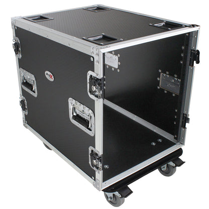 Pro X T-12RSS24 24" Depth Standard 19" 12U Rack Case w/ Wheels
