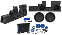 3512-04S Pair, dB13 Amp, RWK41 Wiring Kit, REC69 Dual 12-Inch Enclosure