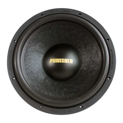 Rockville Punisher 15D1 15" 6000w Competition Car Audio Subwoofer Dual 1-Ohm Sub