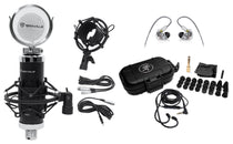 Mackie MP-360 Triple Balanced Armature In-Ear Monitors+Hard Case+Recording Mic